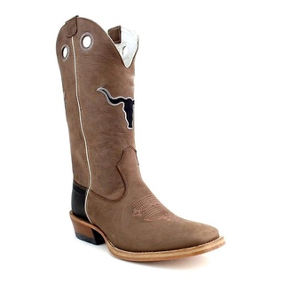 Bota Country Masculina Cano Longo Cano Longo Cara de Boi
