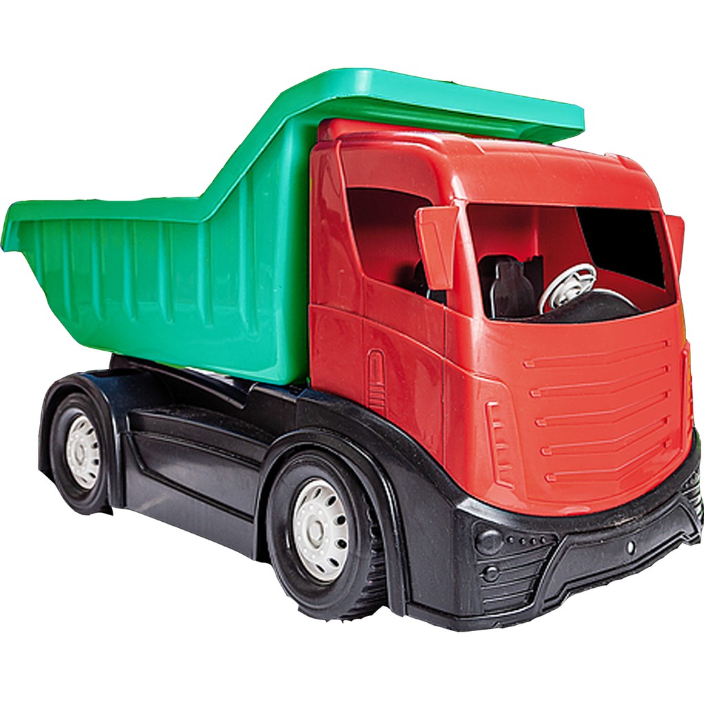 Brinquedo Grande Caminhão Carrinho Reforçado Caçamba Infanti Personagem  Caminhão Caçamba