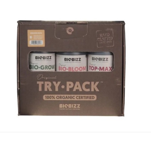 Biobizz Try Pack Indoor + PH Minus - Bio Dünger Starterset Für Pflanzen