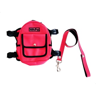 Mochila Para Cães Coleria Guia Peitoral Confortável Nospet M