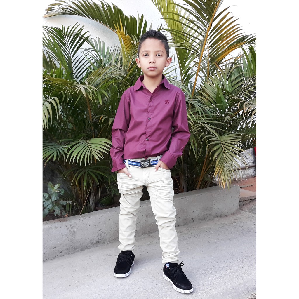 Conjunto Infantil Menino Roupa De Festa Sport Fino Com Camisa Social