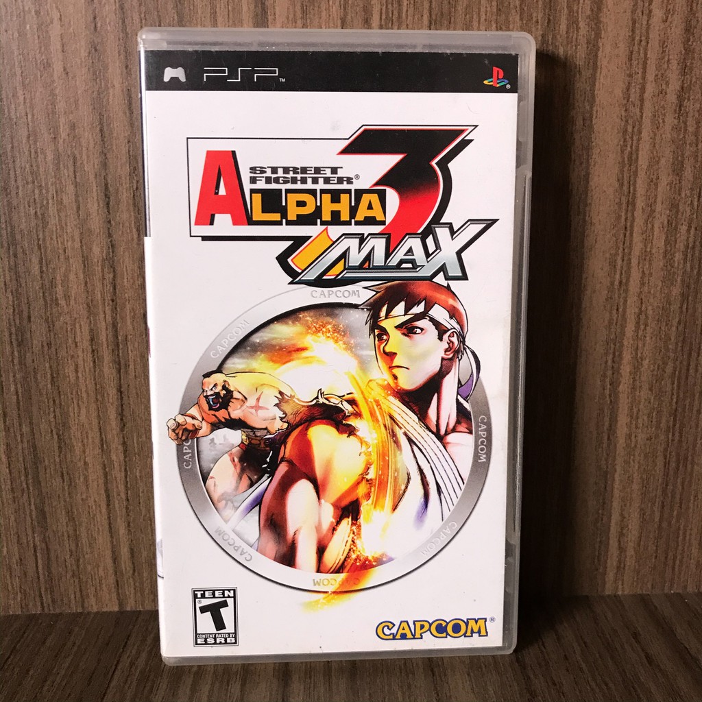 Street Fighter Alpha 3 MAX PSP - Compra jogos online na