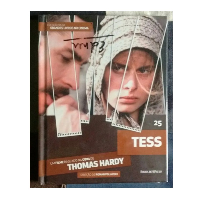 Livro/dvd Nº 25 Filme Tess Coleção Grandes Livros No Cinema