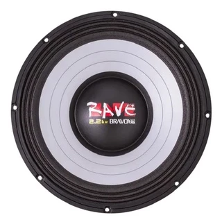 Alto falante 15 Woofer Bravox Rave15 2.2 1100W RMS