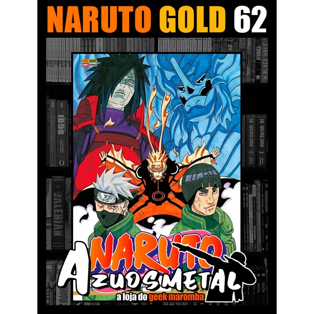 Kit Naruto Gold Edição 54 E 62 - Mangá Panini Português