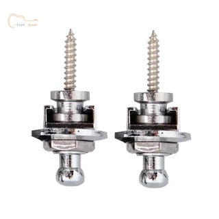 2 Pçs Correia De Guitarra Barrocoia Cincolas Ouro Prata Preto