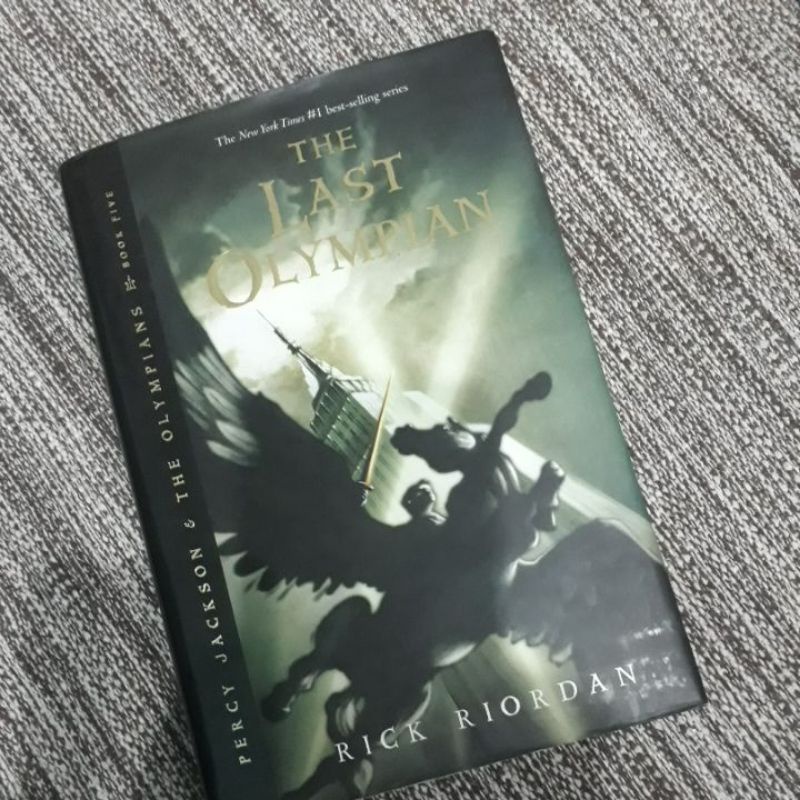 Percy Jackson And The Last Olympian - Capa Dura Rick Riordan