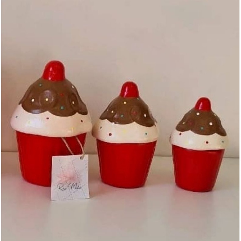 Trio de Cupcakes! Shopee Brasil