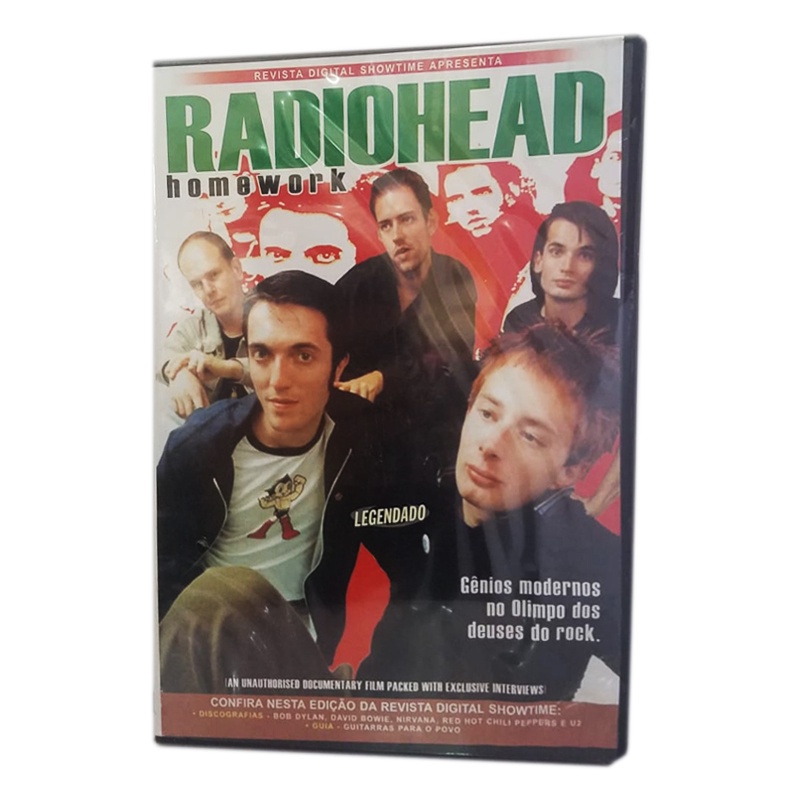 DvD Radiohead - Homework Showtime | Shopee Brasil