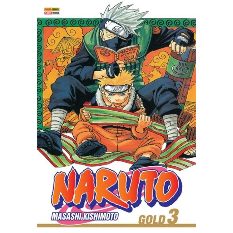 Naruto Gold - Vol. 1, 3, 4, 5 e 61 | Shopee Brasil