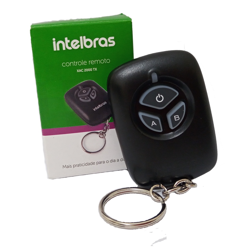 Controle Remoto Xac 2000 Tx Intelbras para Alarmes, Portões Eletrônicos ...
