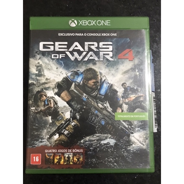 Gears of War 4 XBOX ONE Bonus Games including Gears of War 1, 2, 3, &  Judgment