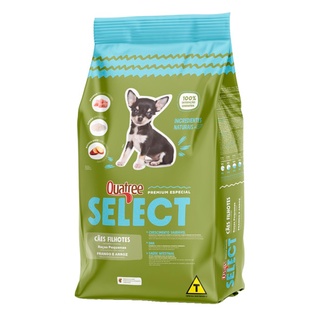 Ração Quatree Select Cães Filhotes Raças Pequenas Frango e Arroz - 1kg