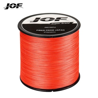 JOF Linha Multifilamentos Multifilamentos 8 Fios 500m Pe Pesca Marítima Pesca 20lb-100lb linha de pesca
