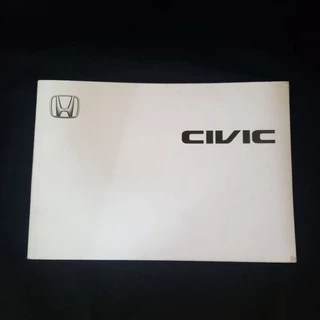 Manual do Proprietário Original Antigo Honda Civic 2002