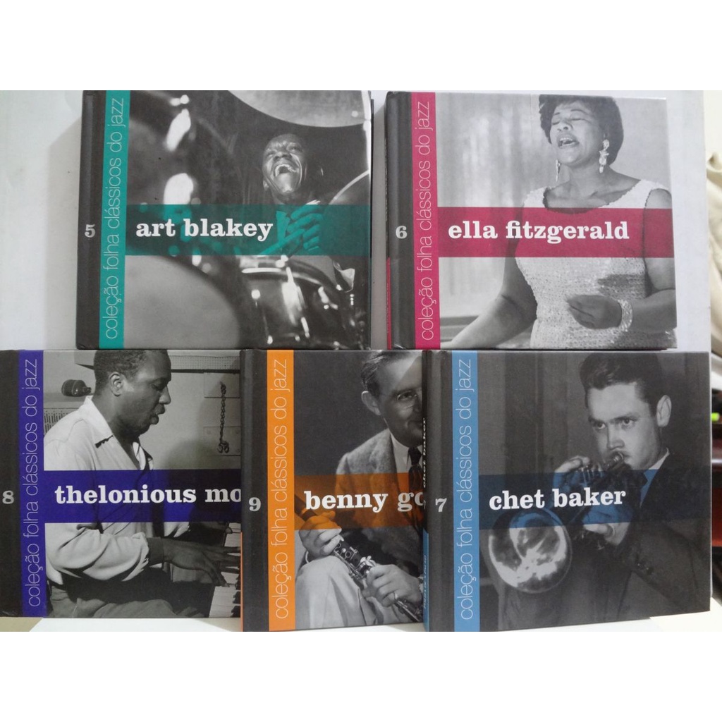 CDs Coleção Clássicos do Jazz Chet Baker / Miles Davis / Horace Silver ...