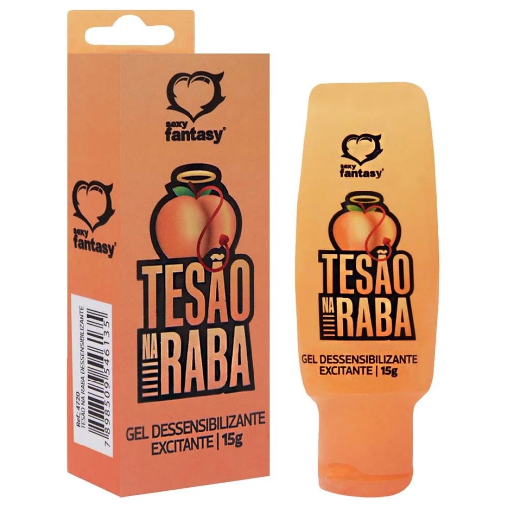 Tesão na Raba Gel Dessensibilizante e Excitante 15G Sexy Fantasy - Sex Shop  | Shopee Brasil