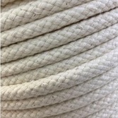 Corda Algodão Capoeira 10mm 10 Metros Macrame Cesto 100% Algodão