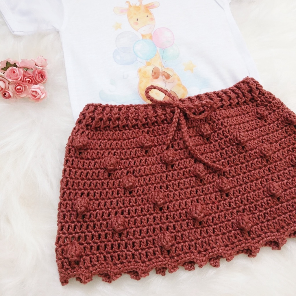 Roupas de hot sale croche infantil