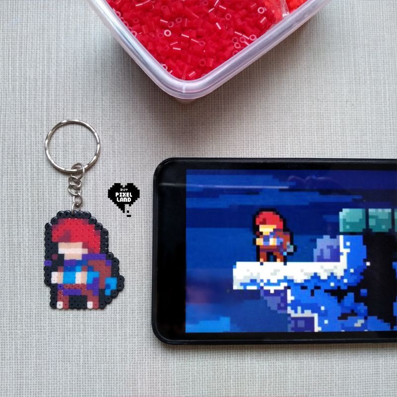 Omori Faraway Chaveiro, Imã ou Figura Pixel Art Bead Perler