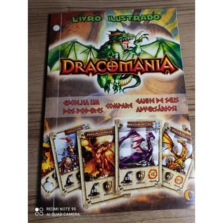 Álbum Livro Ilustrado Dracomania