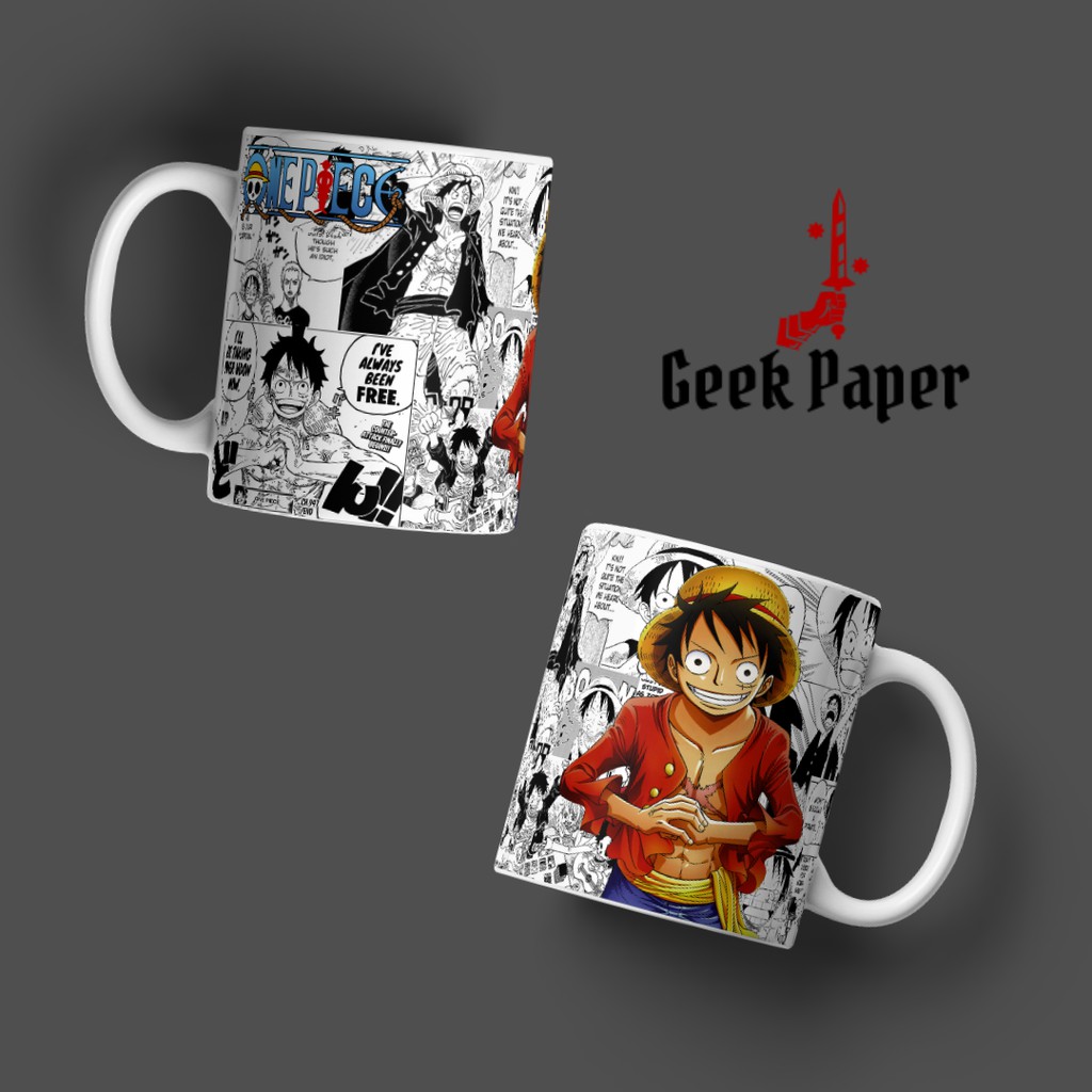 Caneca Anime Mangá One Piece Personagens