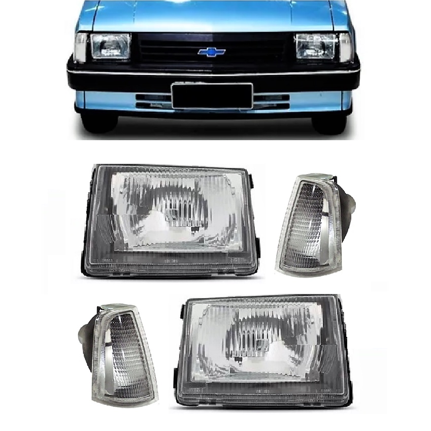 Farol Chevette 83 84 85 86 87 88 89 90 91 92 93 Marajo E Lanternas ...