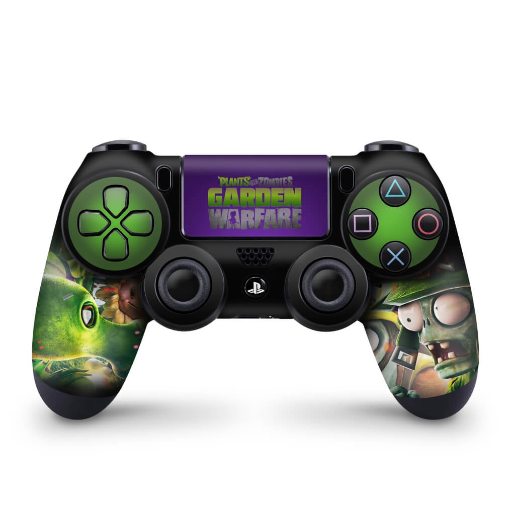 Skin PS4 Controle Adesivo - Plants Vs Zombies Garden Warfare | Shopee ...