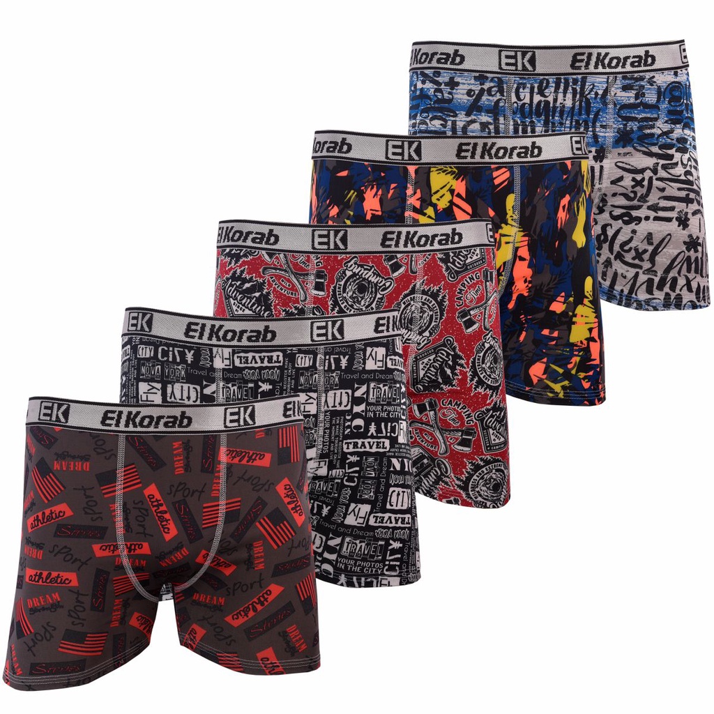 Kit 20 Cuecas Masculinas Boxer Box Adulto Microfibra Estampadas Fábrica ...