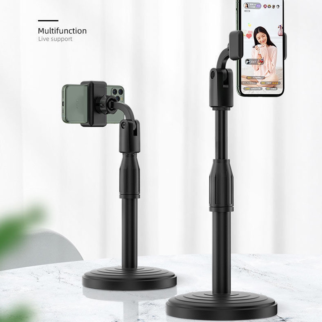 Suporte Para Celular De Mesa Articulado Flexível Dobrável Portátil Selfie 360º Universal HWB1