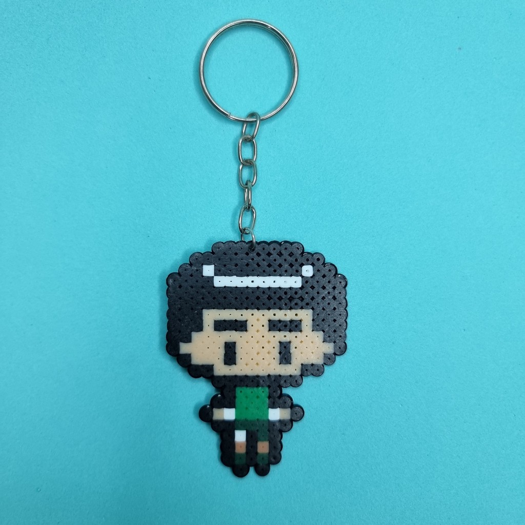 Chaveiro ou Imã Perler Beads/Pixel Art - Omori