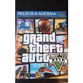 Grand Theft Auto V Pele GTA 5 Adesivo, Decalque para Sony