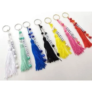 Chaveiro personalizado com nome ou palavra em Oferta na Shopee