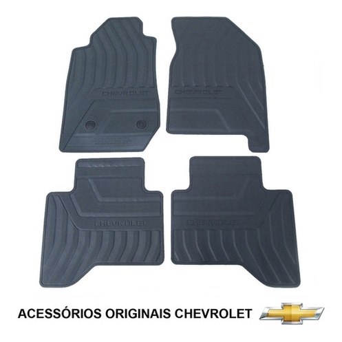Jogo Tapete Original PVC S10 Cabine Dupla LT LTZ High Country 500 ...