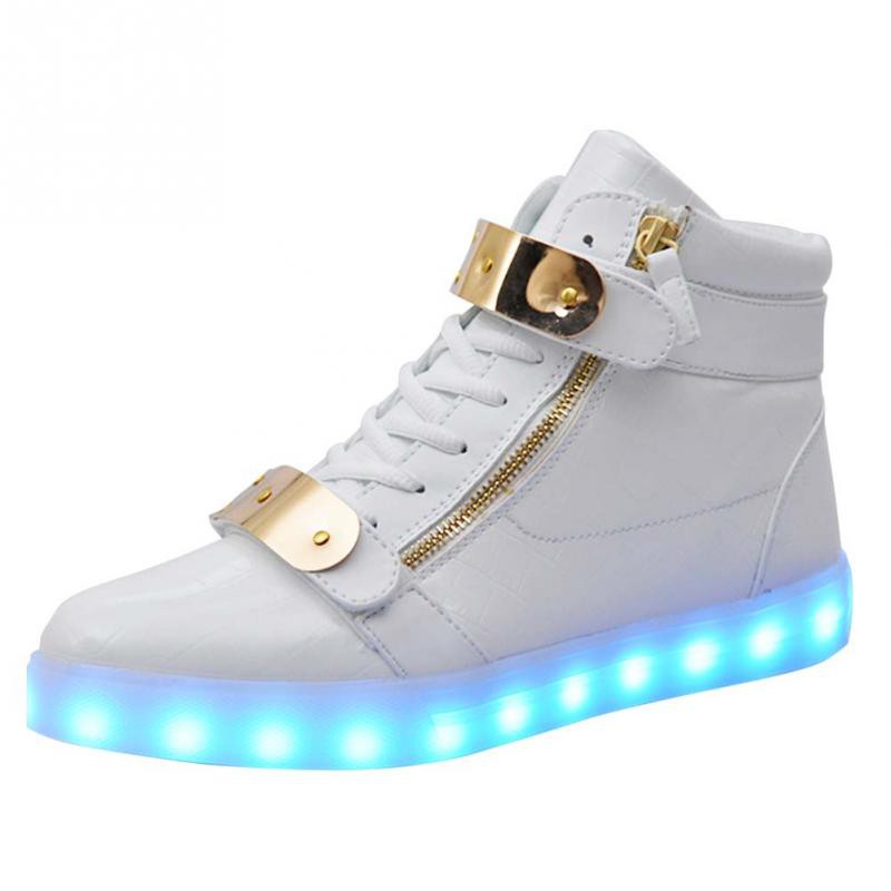 Tenis de best sale led adulto