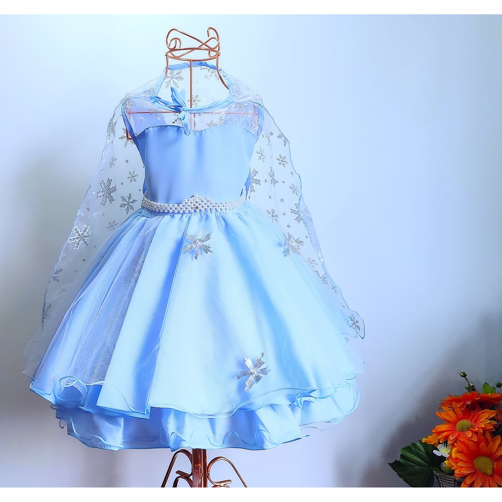 Vestido Fantasia Infantil Elsa Frozen 2 - Emfantasy