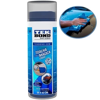 Toalha Mágica Multiuso 64 x 43CM 24361200102 TEKBOND em Oferta na Shopee