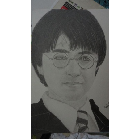 Harry potter desenho realista