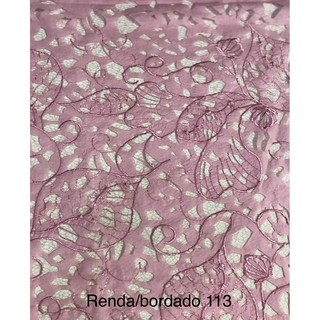 Renda/bordado Richilieu 1.00 X 1.40 Vestidos Blusas Saias Artezanato Decoração