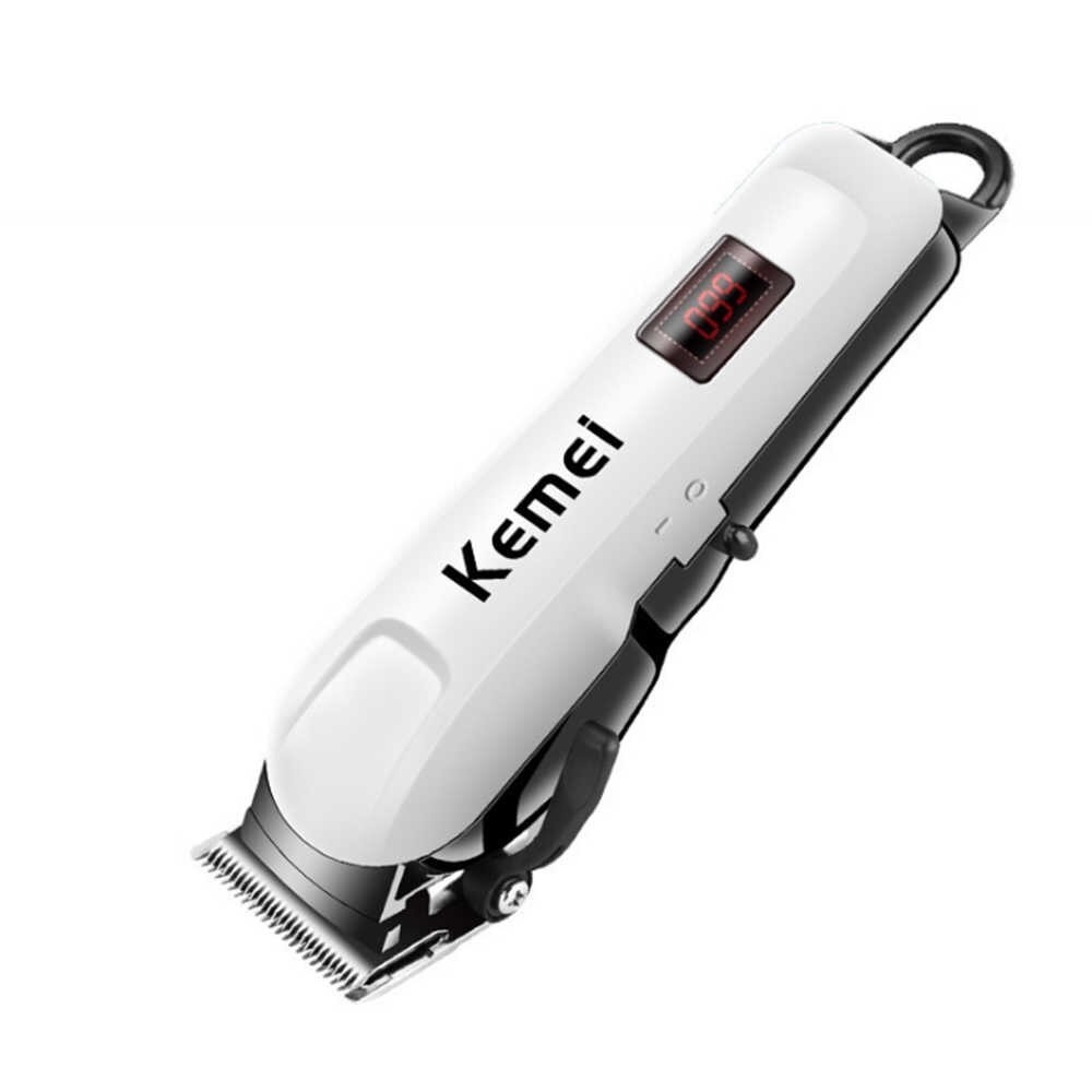 Maquina De Cortar Cabelo Profissional Kemei Km Pg809a Sem Fio Bivolt Shopee Brasil