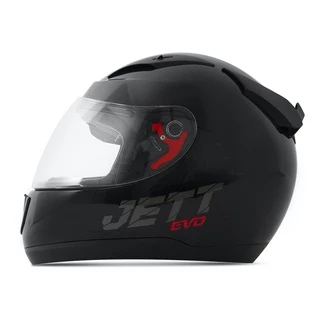 Capacete Moto Pro Tork Jett Evo Line Solid Preto Brilhante Tamanho 62