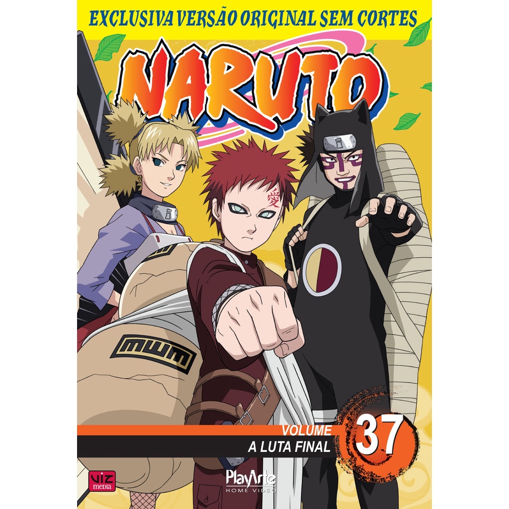 Naruto 1 Temporada Completa Em 3 Dvds