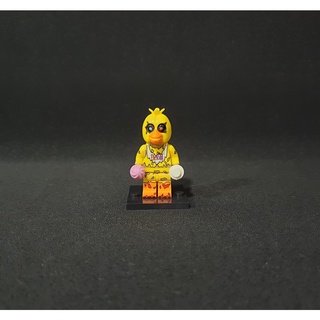 Miniaturas Fnaf - Five nights at freddy, chica, blocos de montar, boneco