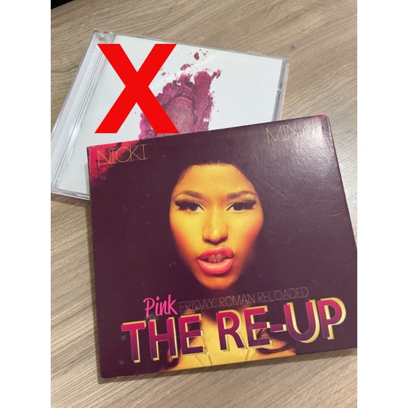 Cd Nick Minaj Pink Friday Roman Reloaded The Re Up Shopee Brasil