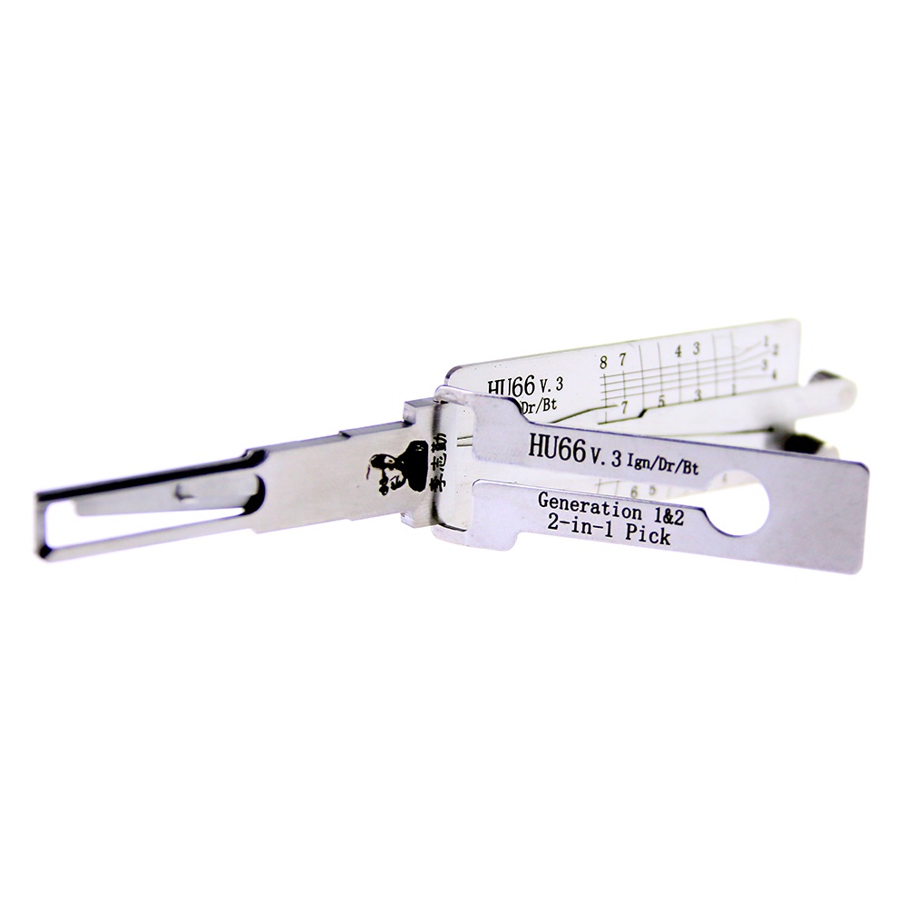 Ferramenta De Bloqueio Original LISHI HU66 V . 3 Ignis 2 Em 1 Auto