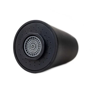 Bico Arejador Duplo Jato Preto Cone para Torneira Gourmet
