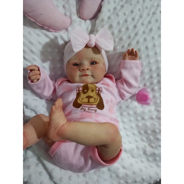 Boneca Bebê Reborn Pesadinho Dolls With Love C/ Acessórios