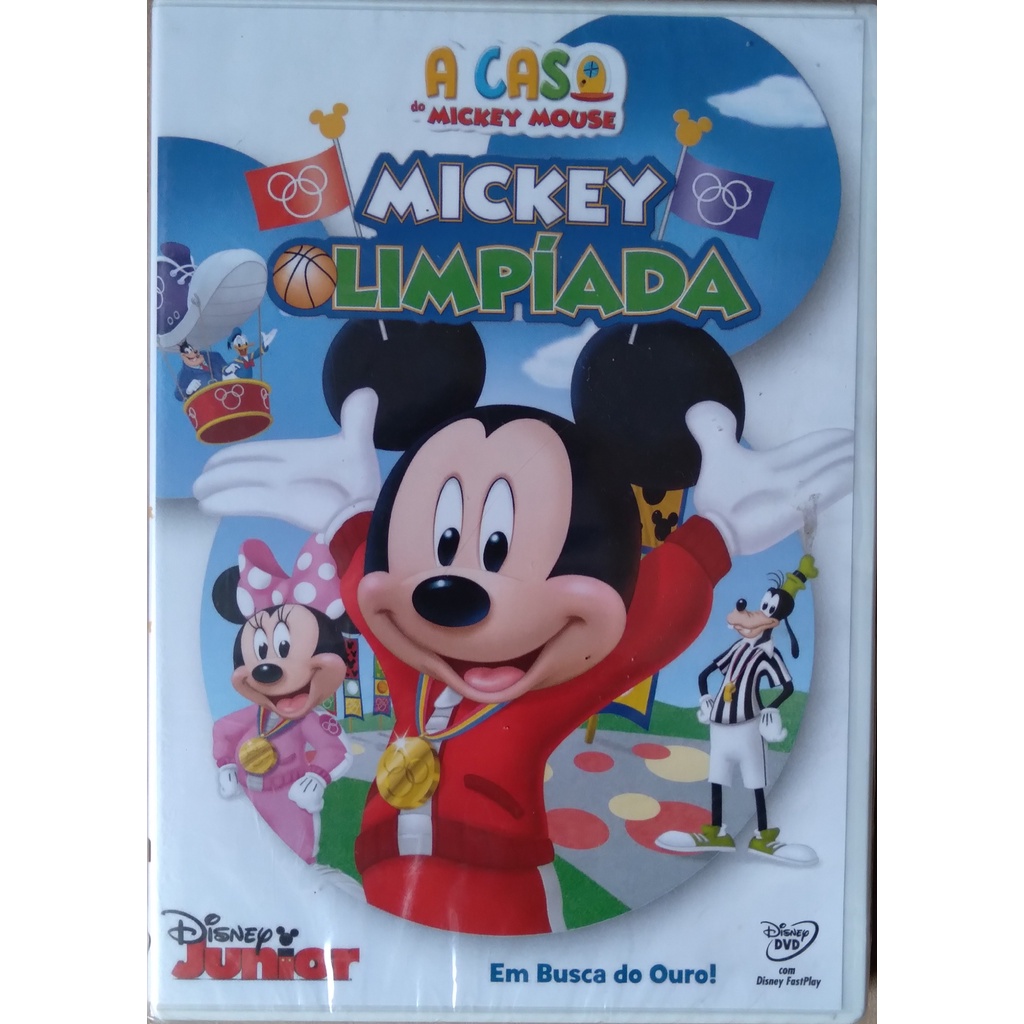 DVD A Casa Do Mickey Mouse Mickey Olimp ada Original Novo E Lacrado 