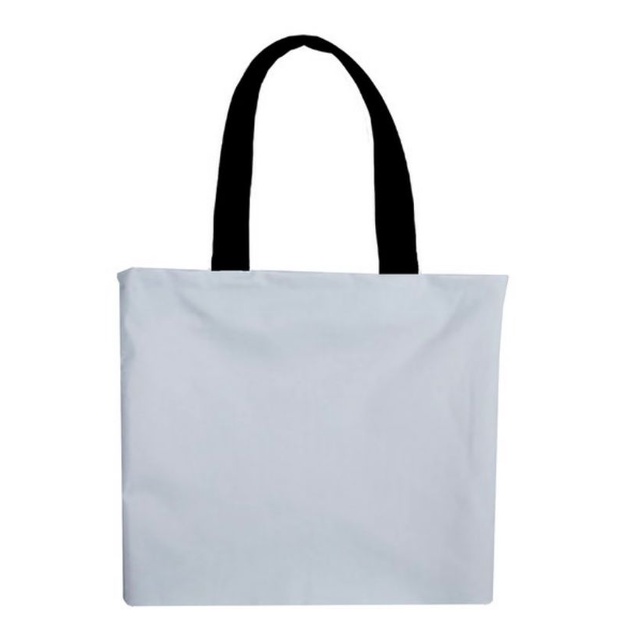 6 Ecobag 40x40 branca alca colorida para Sublimação