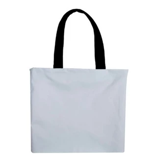 6 Ecobag 40x40 branca alca colorida para Sublimação